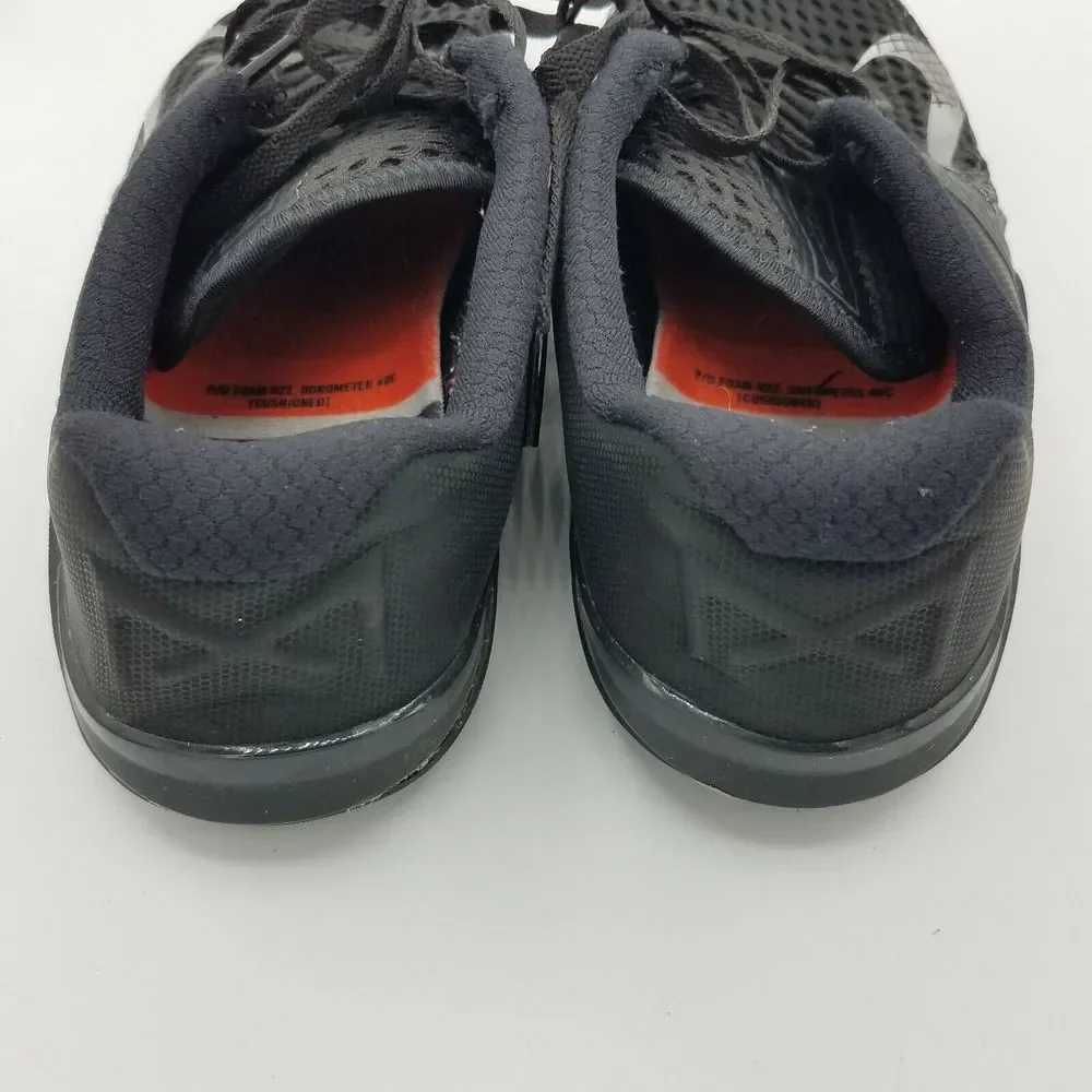 Nike Metcon 6 Triple Black Anthracite Men Training Sneakers Mens 8 CK9388-001